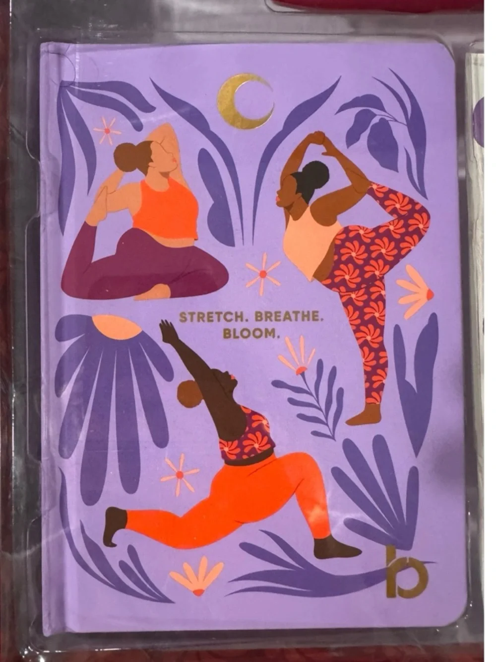 Inspirational Journal & Sticker Set - Purple & Orange - Picture 2 of 4